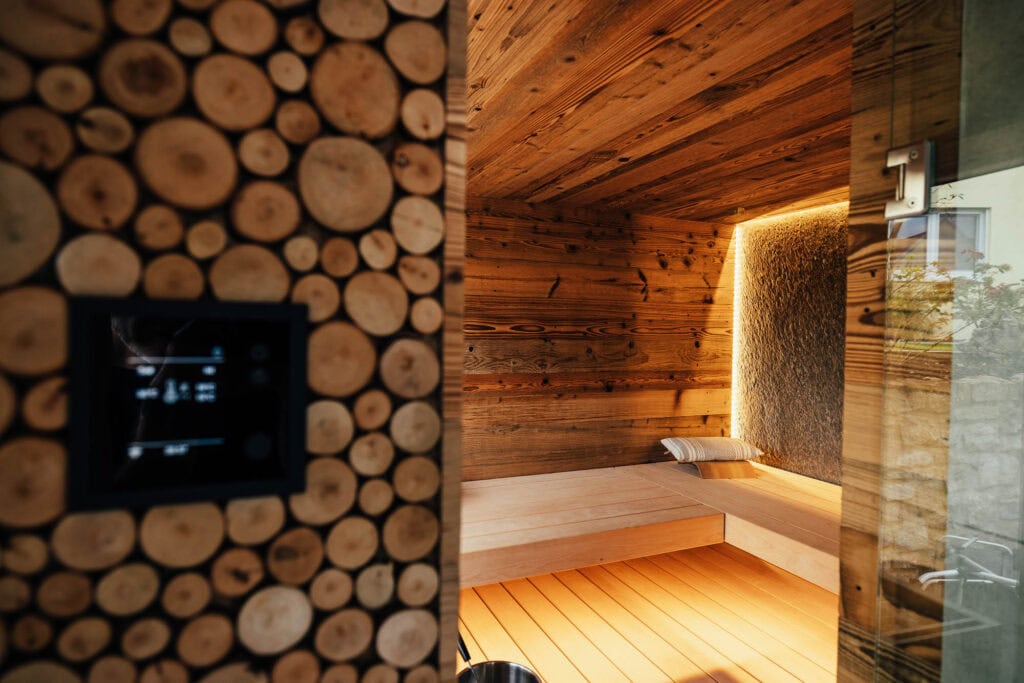 1040 sauna und mehr altholz sauna kundenprojekt